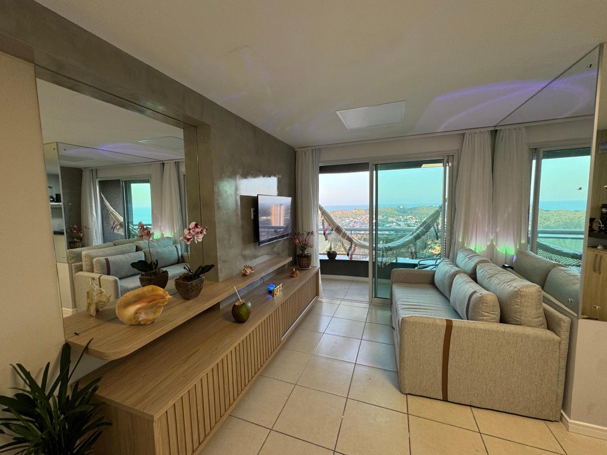 Incrivel Vista Vip De Ponta Negra - Morro Do Careca Do 32º Andar Apartment นาตาล ภายนอก รูปภาพ