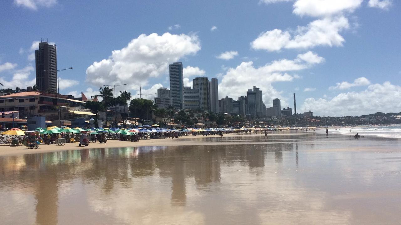 Incrivel Vista Vip De Ponta Negra - Morro Do Careca Do 32º Andar Apartment นาตาล ภายนอก รูปภาพ